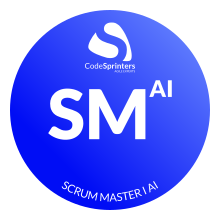 Scrum Master i AI – logo